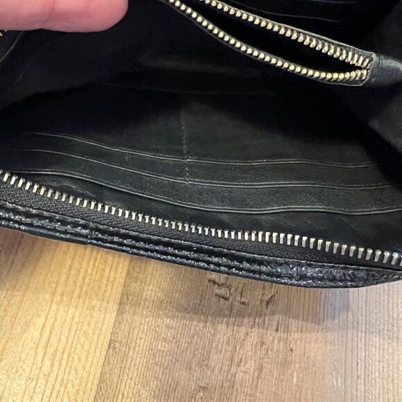 See by Chloe Black and Tan Leather Wristlet - Picture 9 of 13